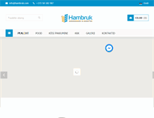 Tablet Screenshot of hambruk.com